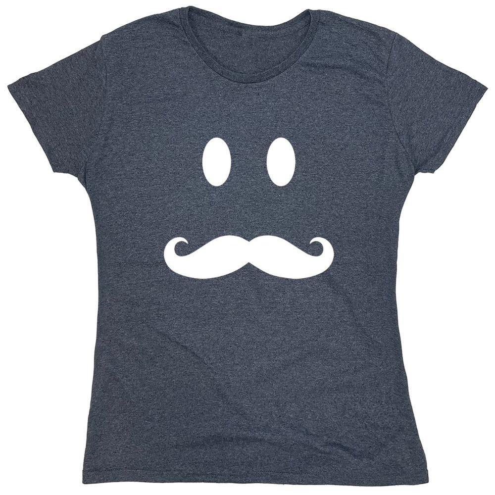 Funny T-Shirts design "Moustache Smile"