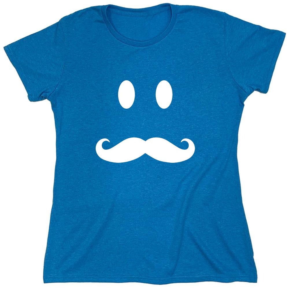Funny T-Shirts design "Moustache Smile"