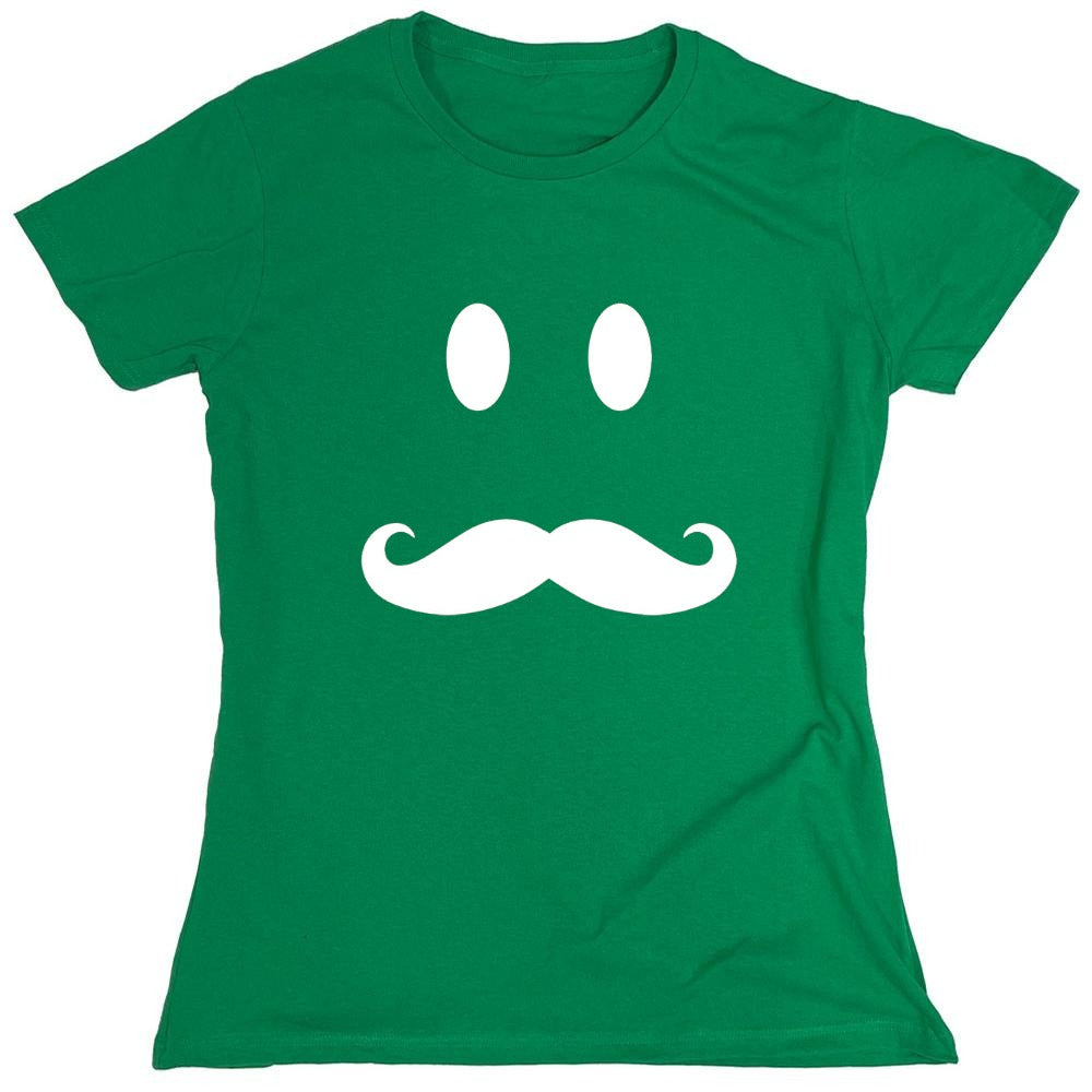 Funny T-Shirts design "Moustache Smile"