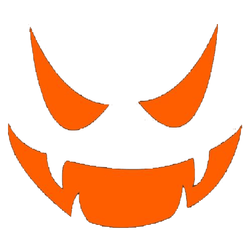 Funny T-Shirts design "Vampire Pumpkin Emoticon T-Shirt"
