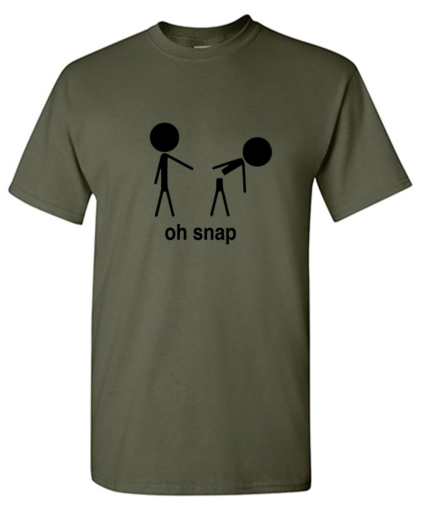 Funny T-Shirts design "Oh Snap Shirt"
