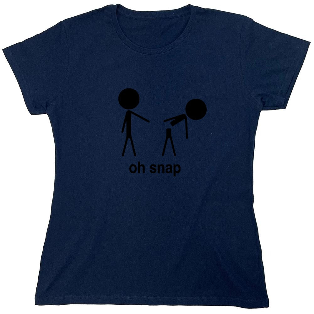 Funny T-Shirts design "Oh Snap Shirt - Womens"