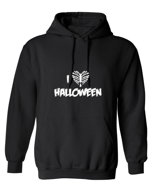 Funny T-Shirts design "I Love Halloween - Hoodie"