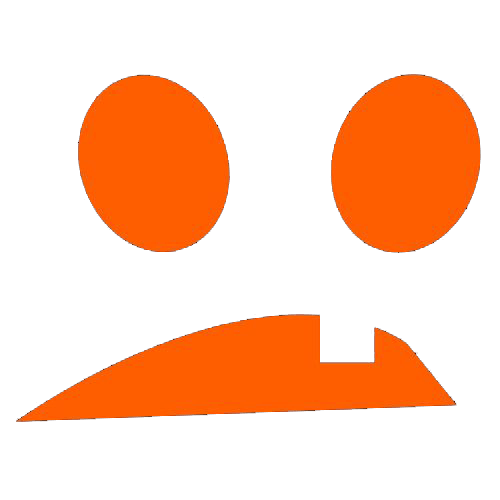Funny T-Shirts design "Goofy Pumpkin Emoticon"