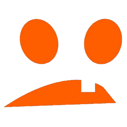 Funny T-Shirts design "Goofy Pumpkin Emoticon"