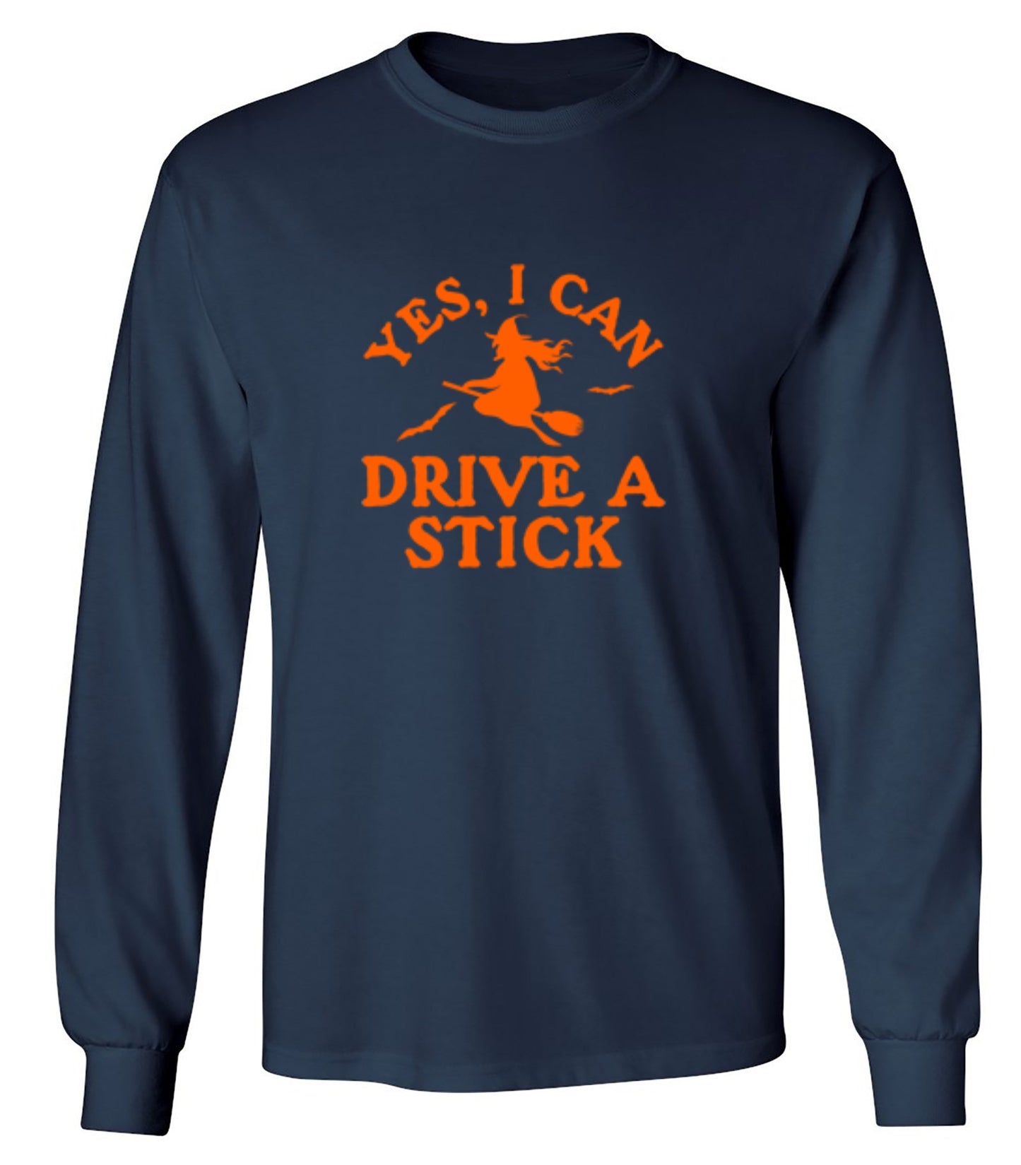 Funny T-Shirts design "Yes, I Can Drive A Stick T-Shirt - Long Sleeve"