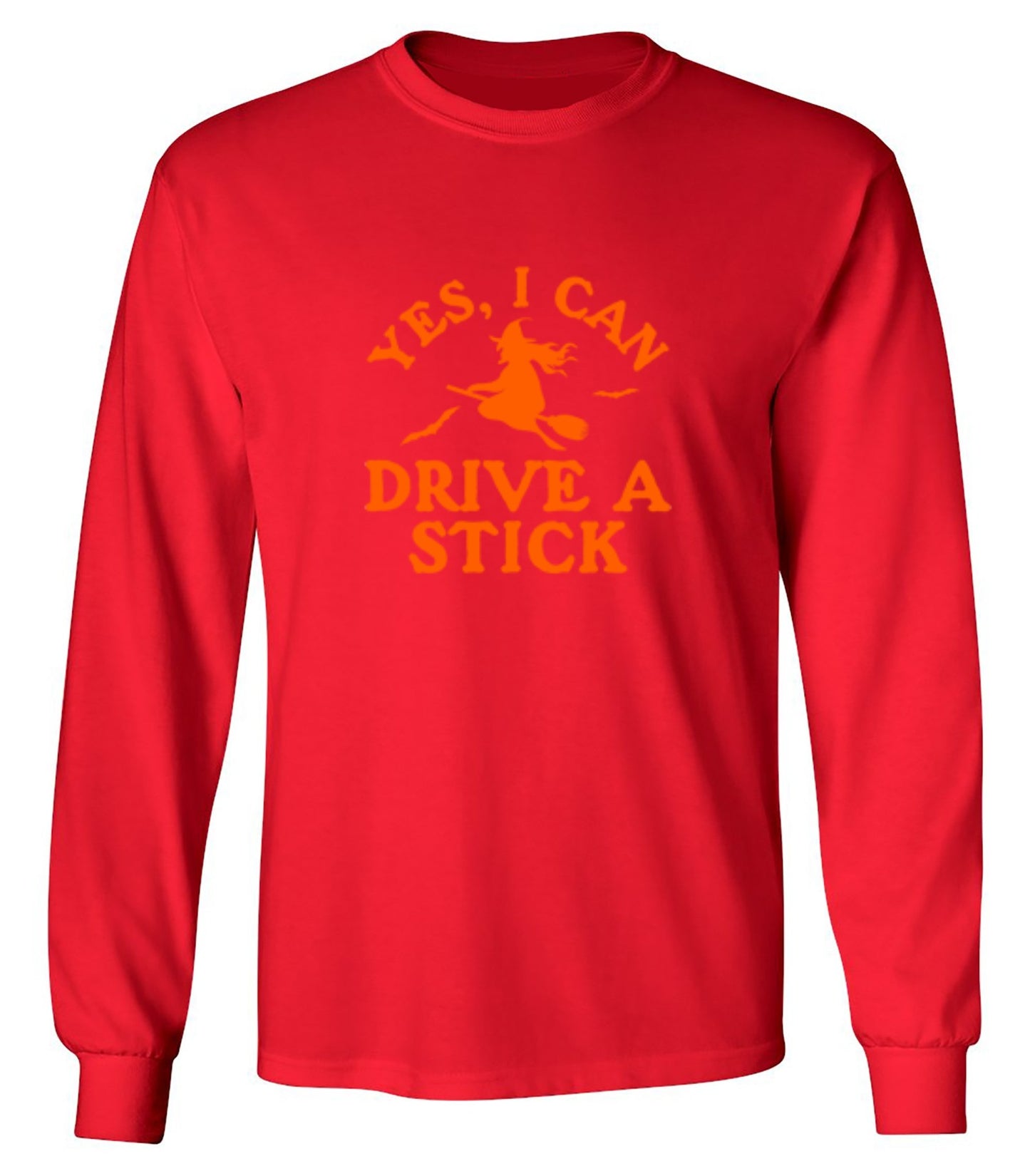 Funny T-Shirts design "Yes, I Can Drive A Stick T-Shirt - Long Sleeve"