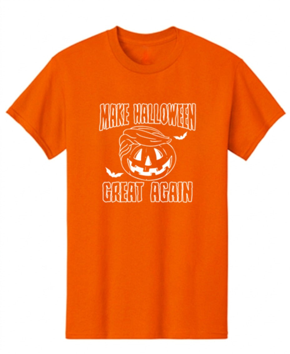 Funny T-Shirts design "Make Halloween Great Again"