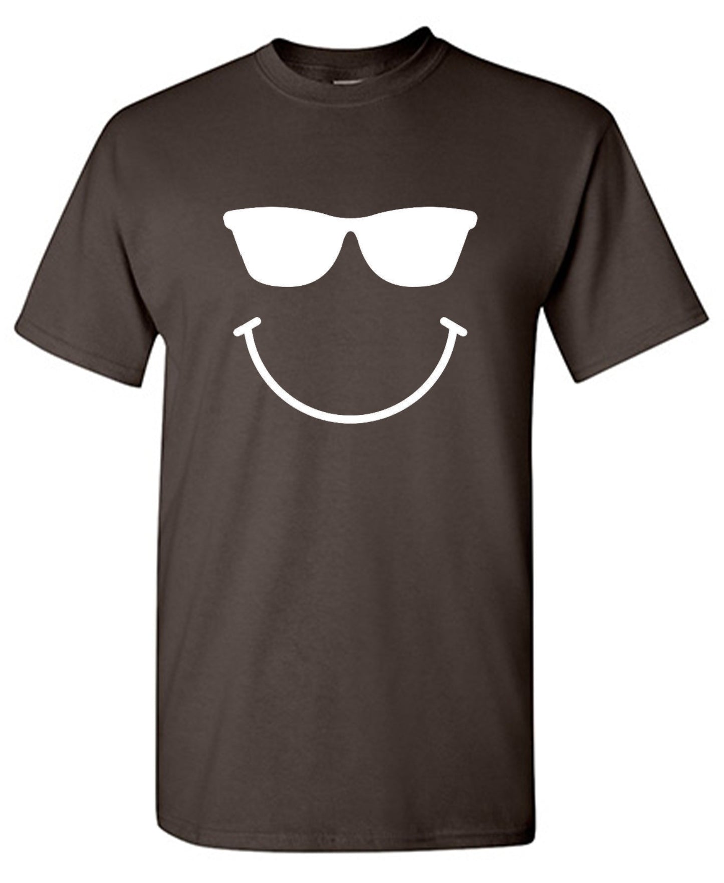 Funny T-Shirts design "Sunglasses Smile Face Emoticon"
