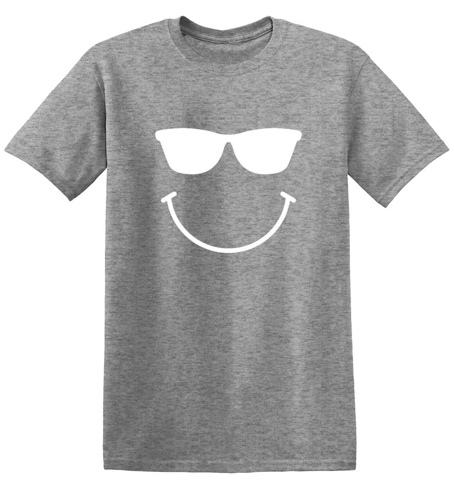Funny T-Shirts design "Sunglasses Smile Face Emoticon"