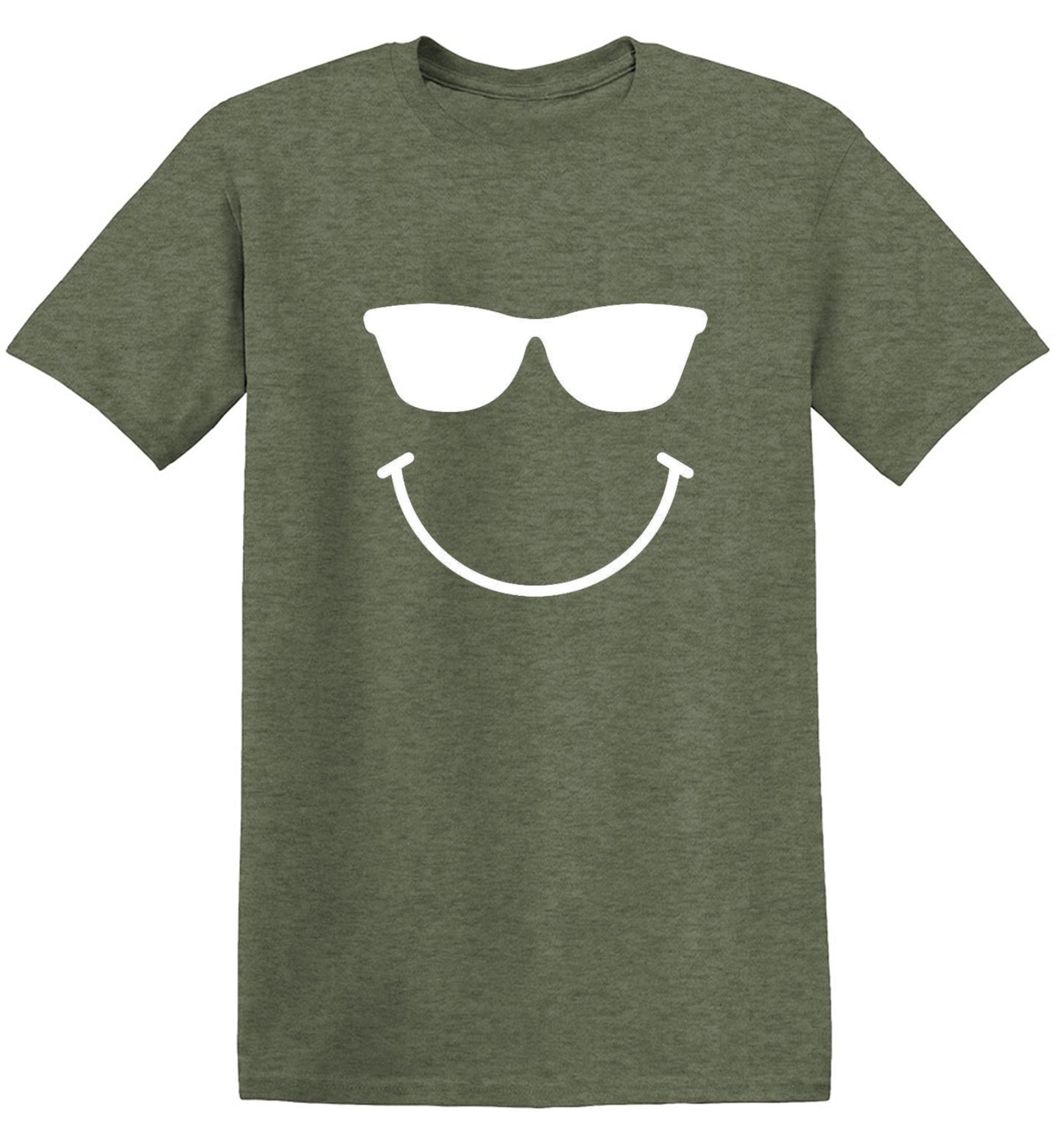 Funny T-Shirts design "Sunglasses Smile Face Emoticon"