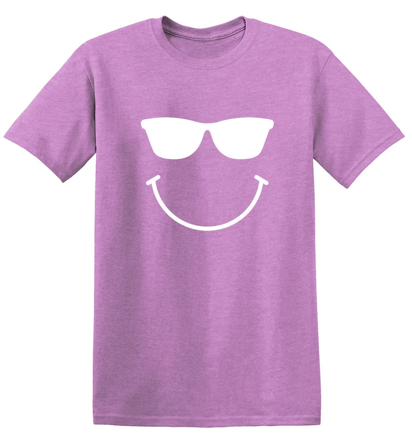 Funny T-Shirts design "Sunglasses Smile Face Emoticon"
