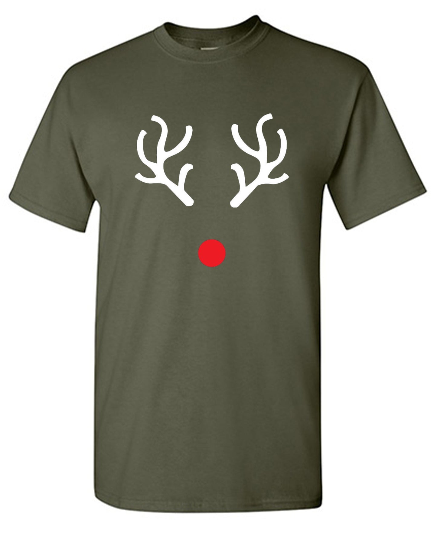 Funny T-Shirts design "Reindeer Antlers T-Shirt"