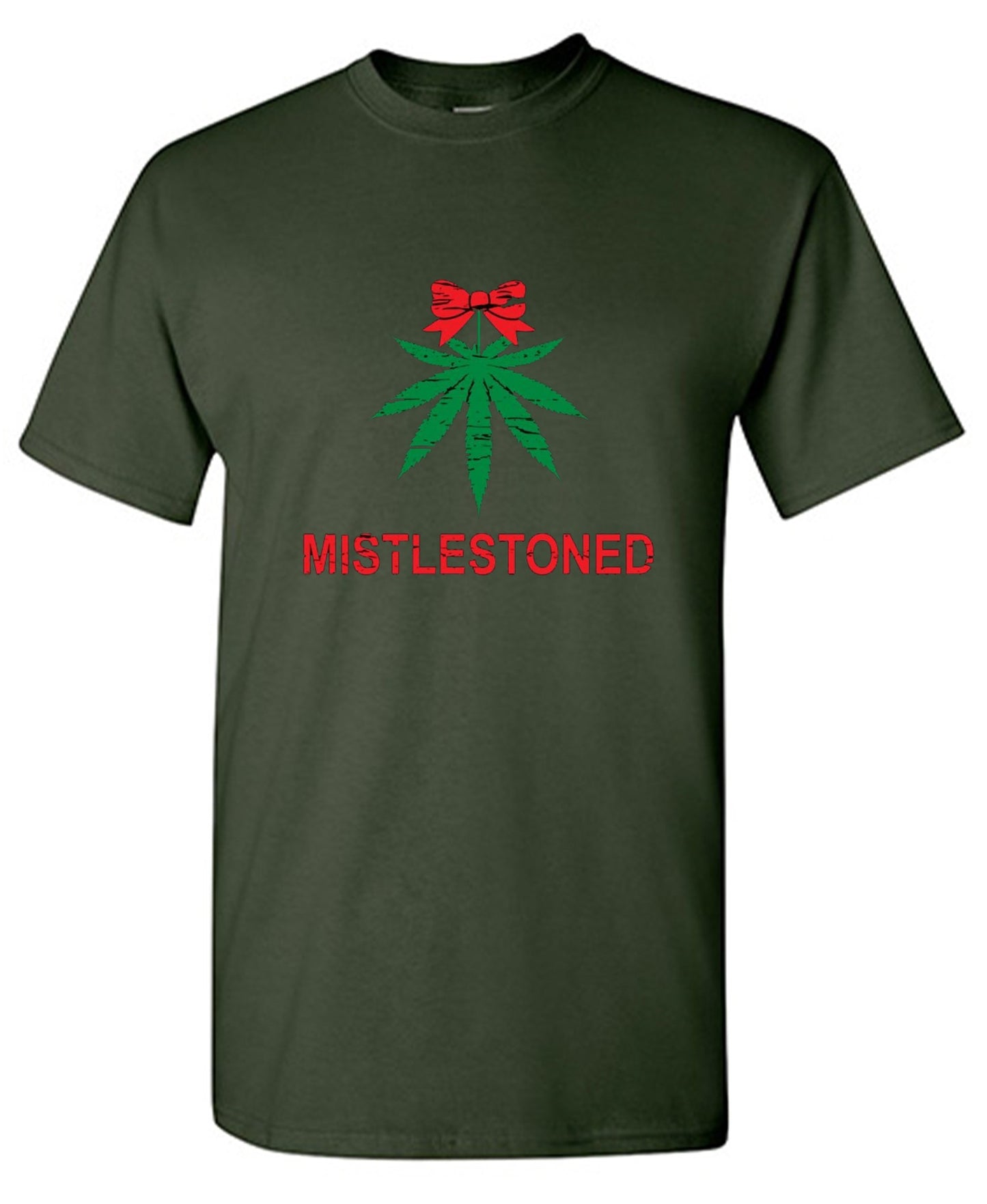 Funny T-Shirts design "Mistlestoned T-Shirt"