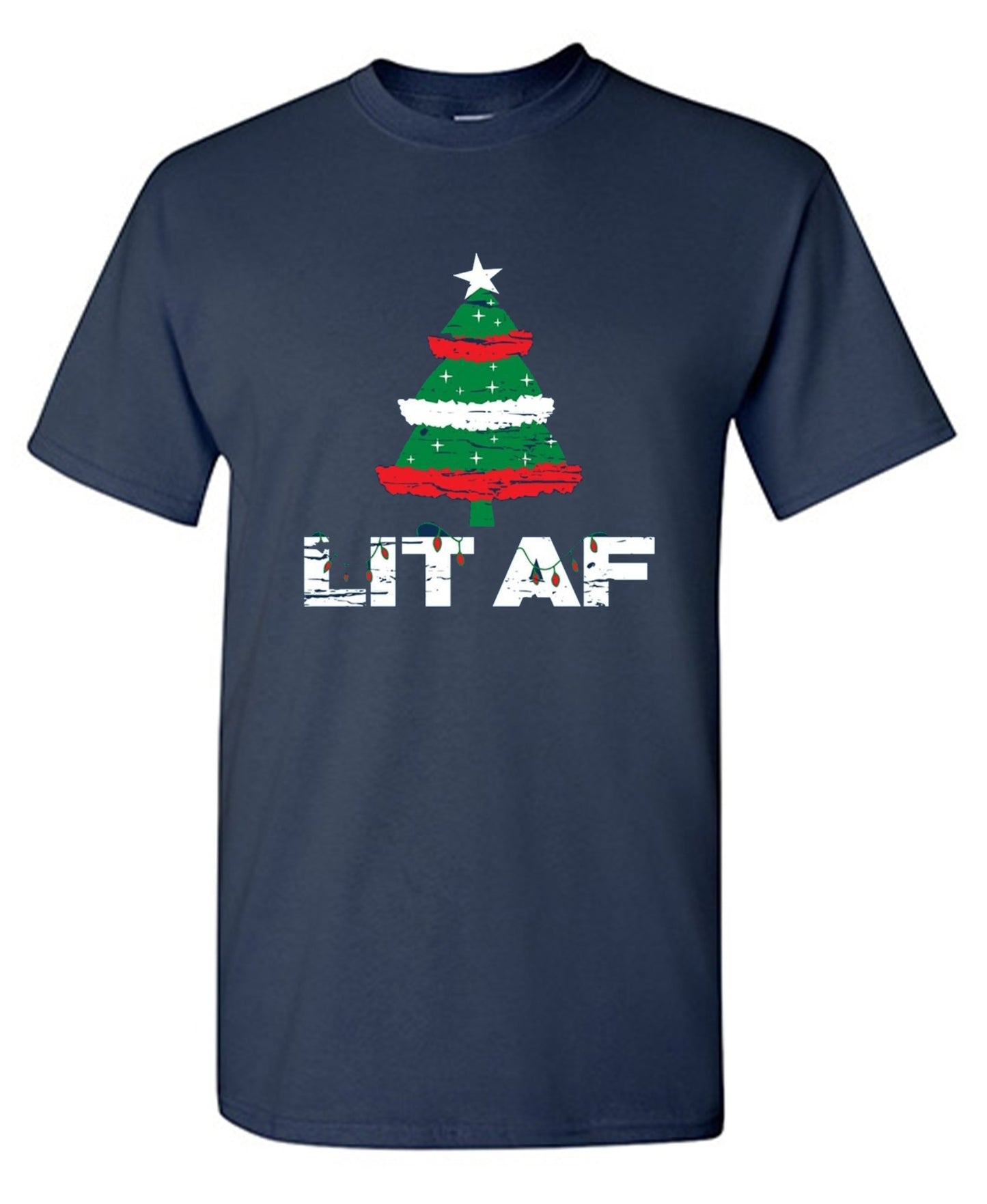 Funny T-Shirts design "Lit AF T-Shirt"
