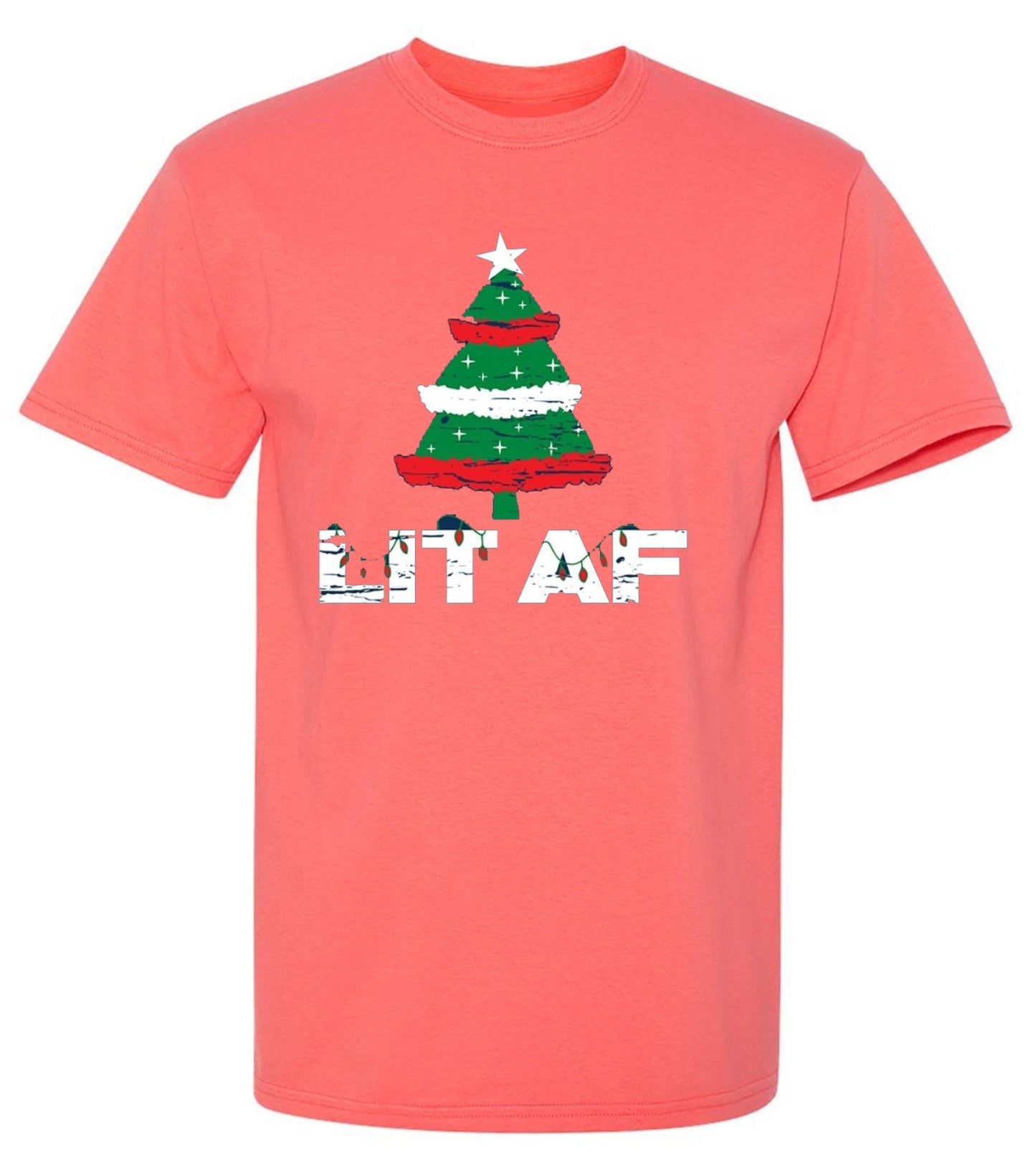 Funny T-Shirts design "Lit AF T-Shirt"