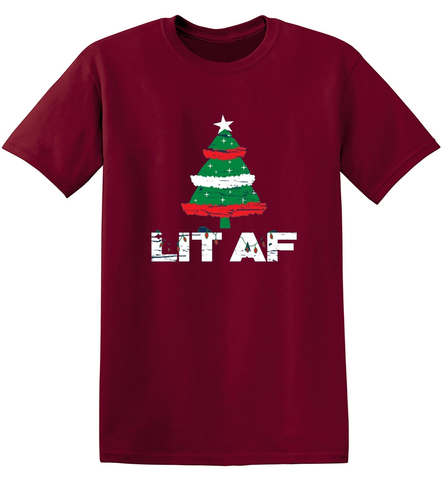 Funny T-Shirts design "Lit AF T-Shirt"