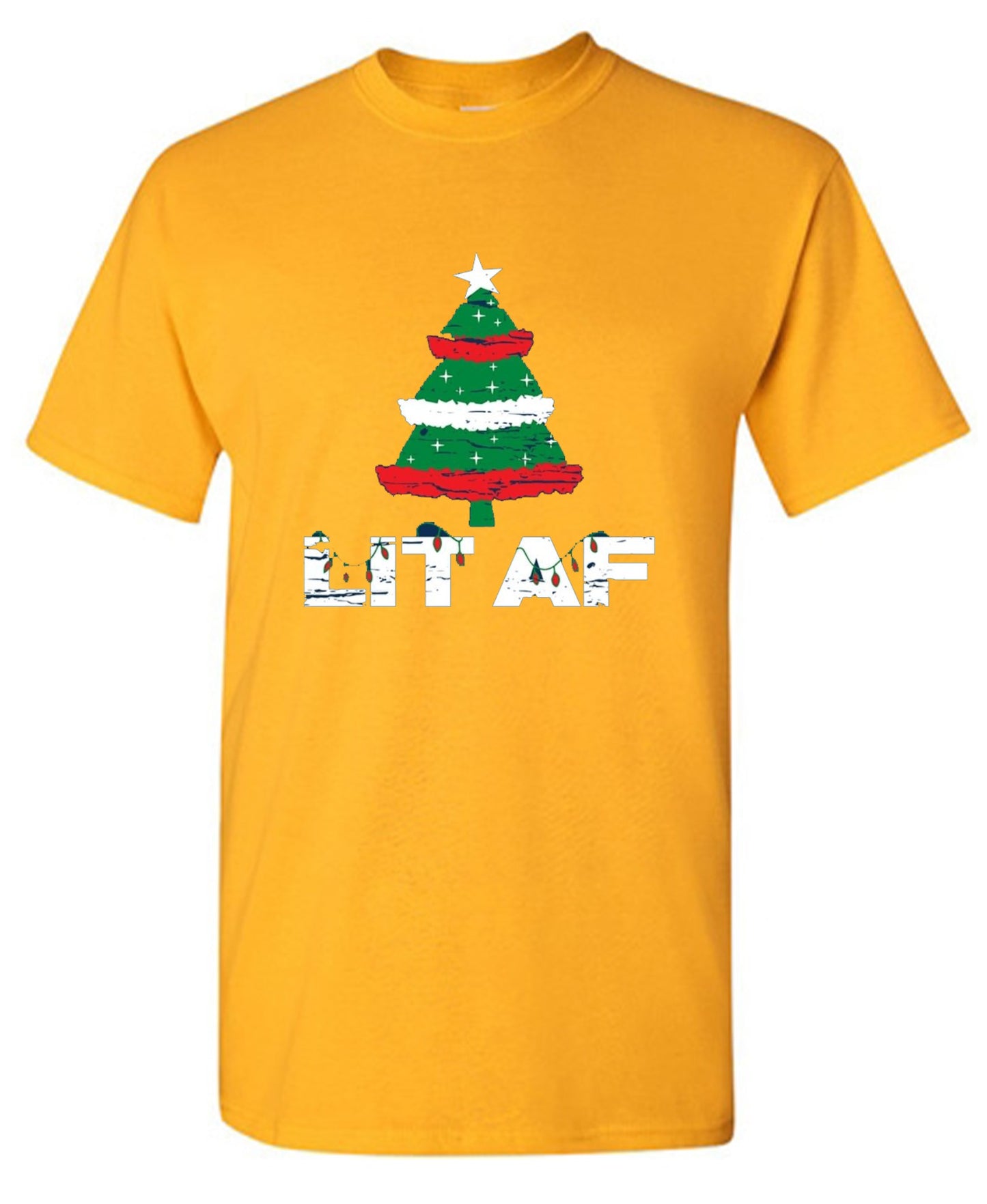 Funny T-Shirts design "Lit AF T-Shirt"