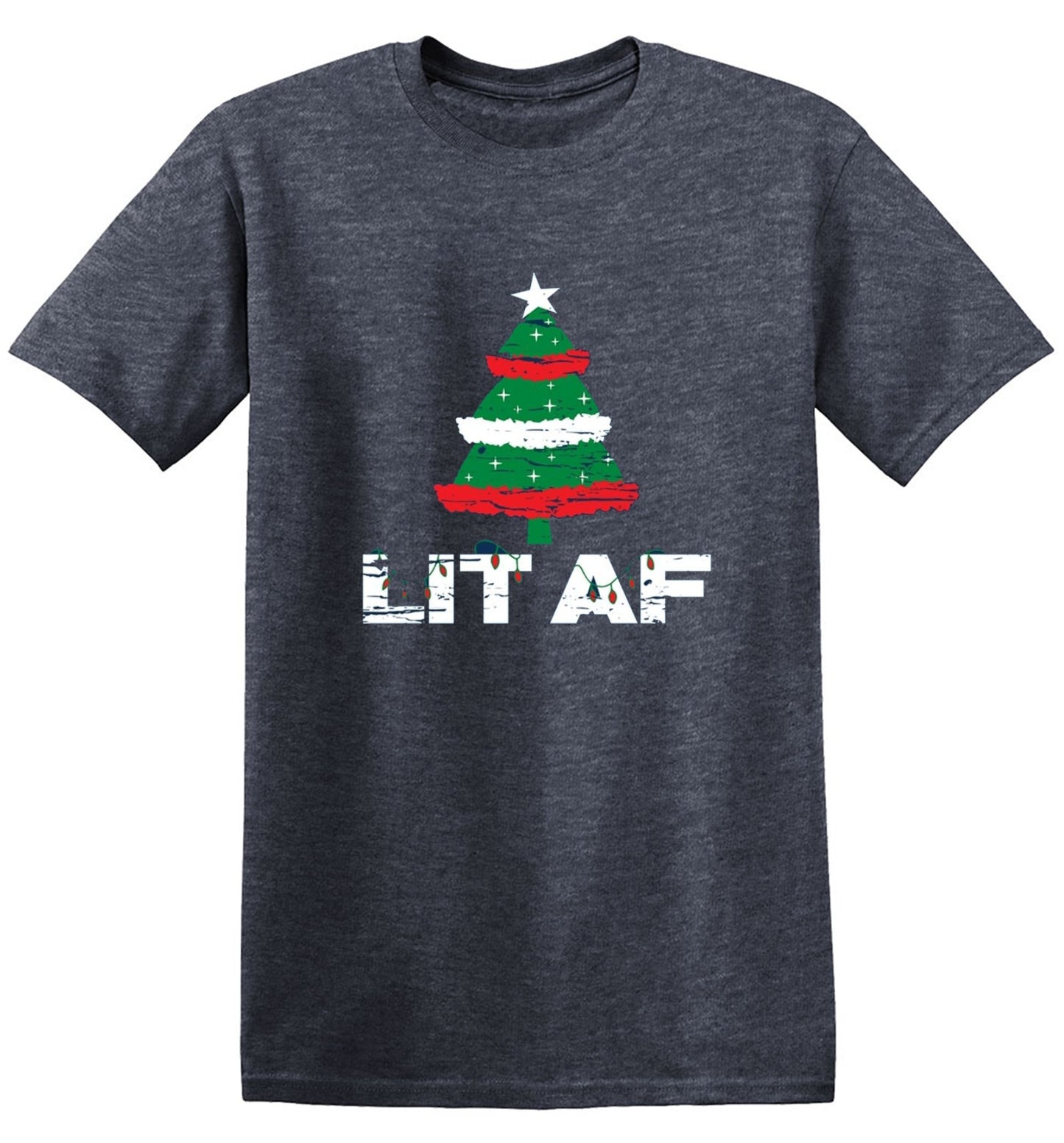Funny T-Shirts design "Lit AF T-Shirt"