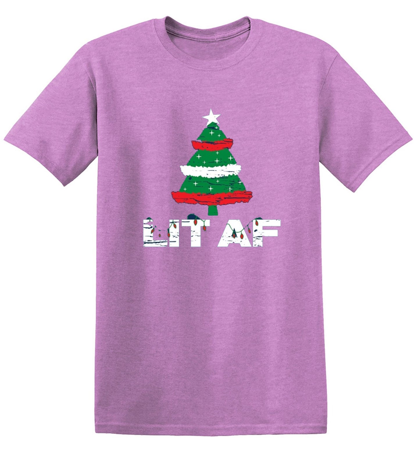 Funny T-Shirts design "Lit AF T-Shirt"