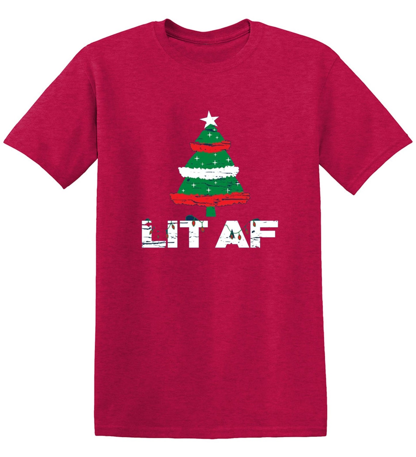 Funny T-Shirts design "Lit AF T-Shirt"