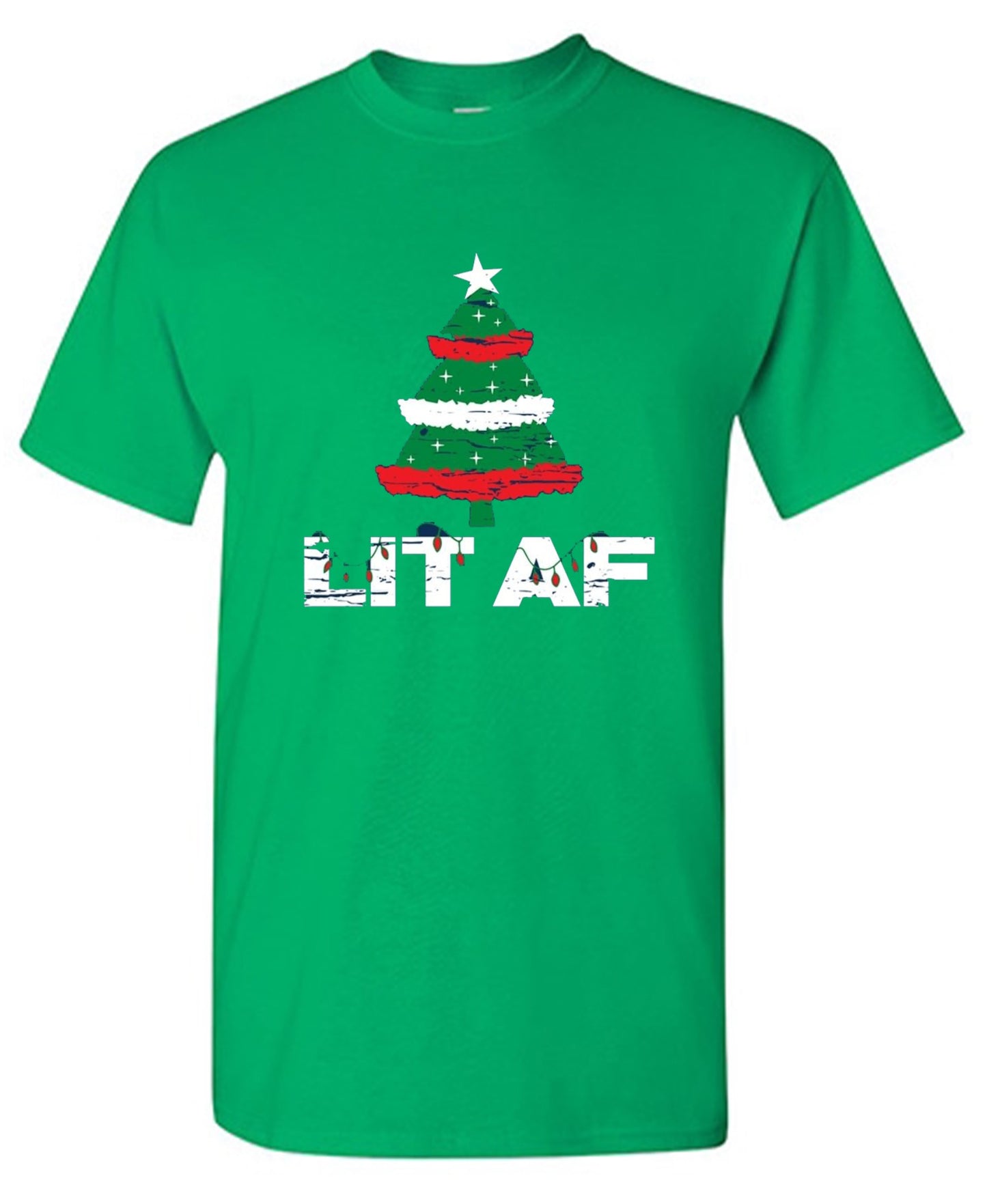 Funny T-Shirts design "Lit AF T-Shirt"