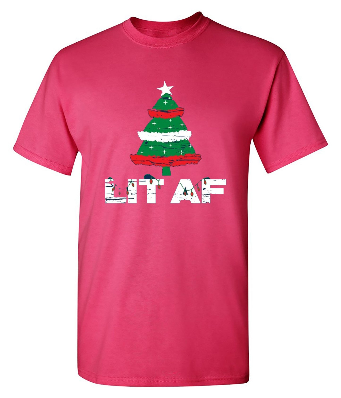 Funny T-Shirts design "Lit AF T-Shirt"
