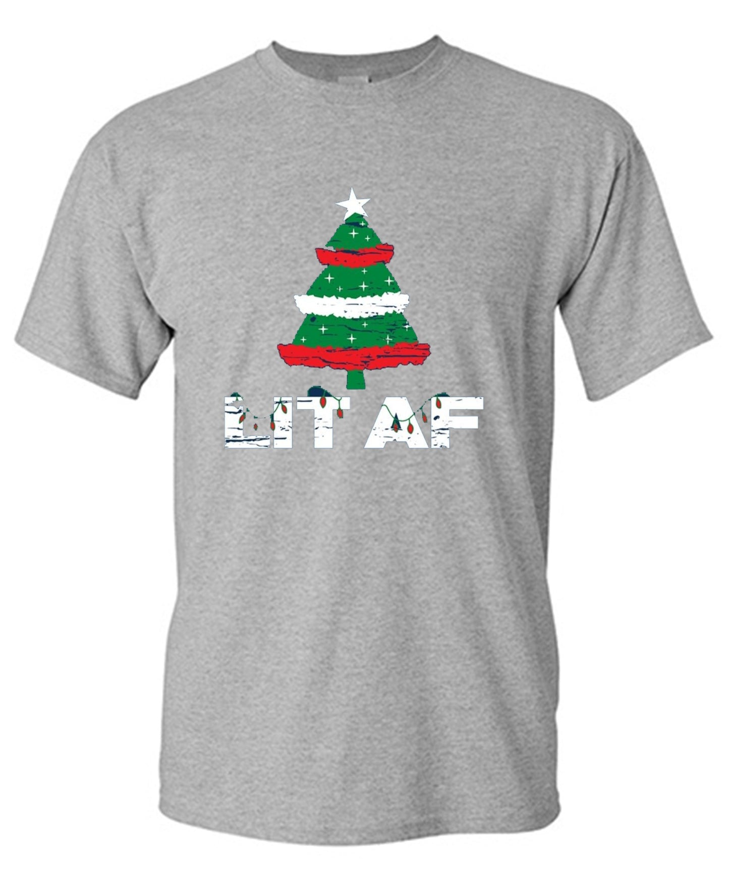 Funny T-Shirts design "Lit AF T-Shirt"