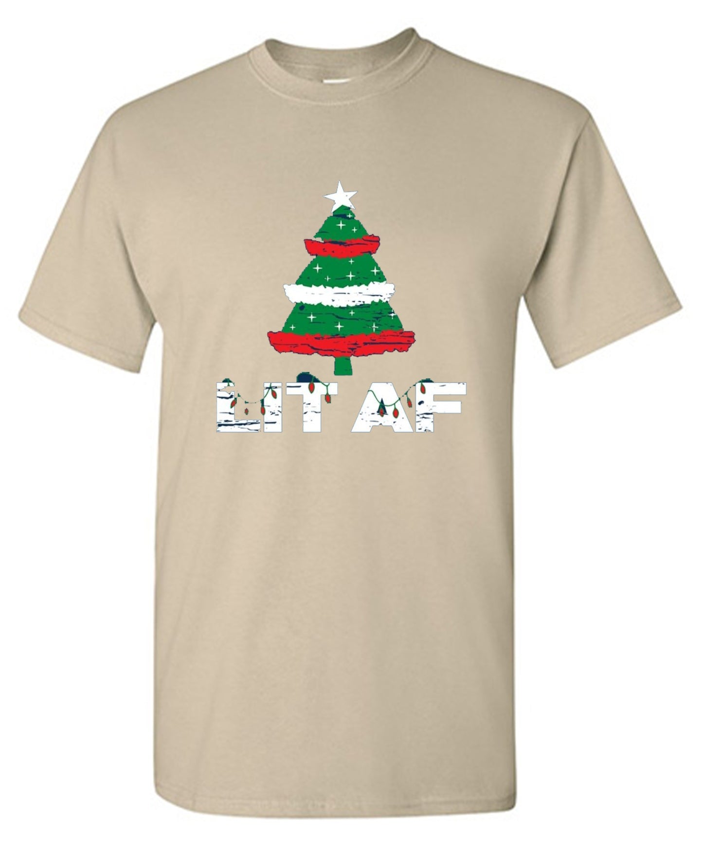Funny T-Shirts design "Lit AF T-Shirt"