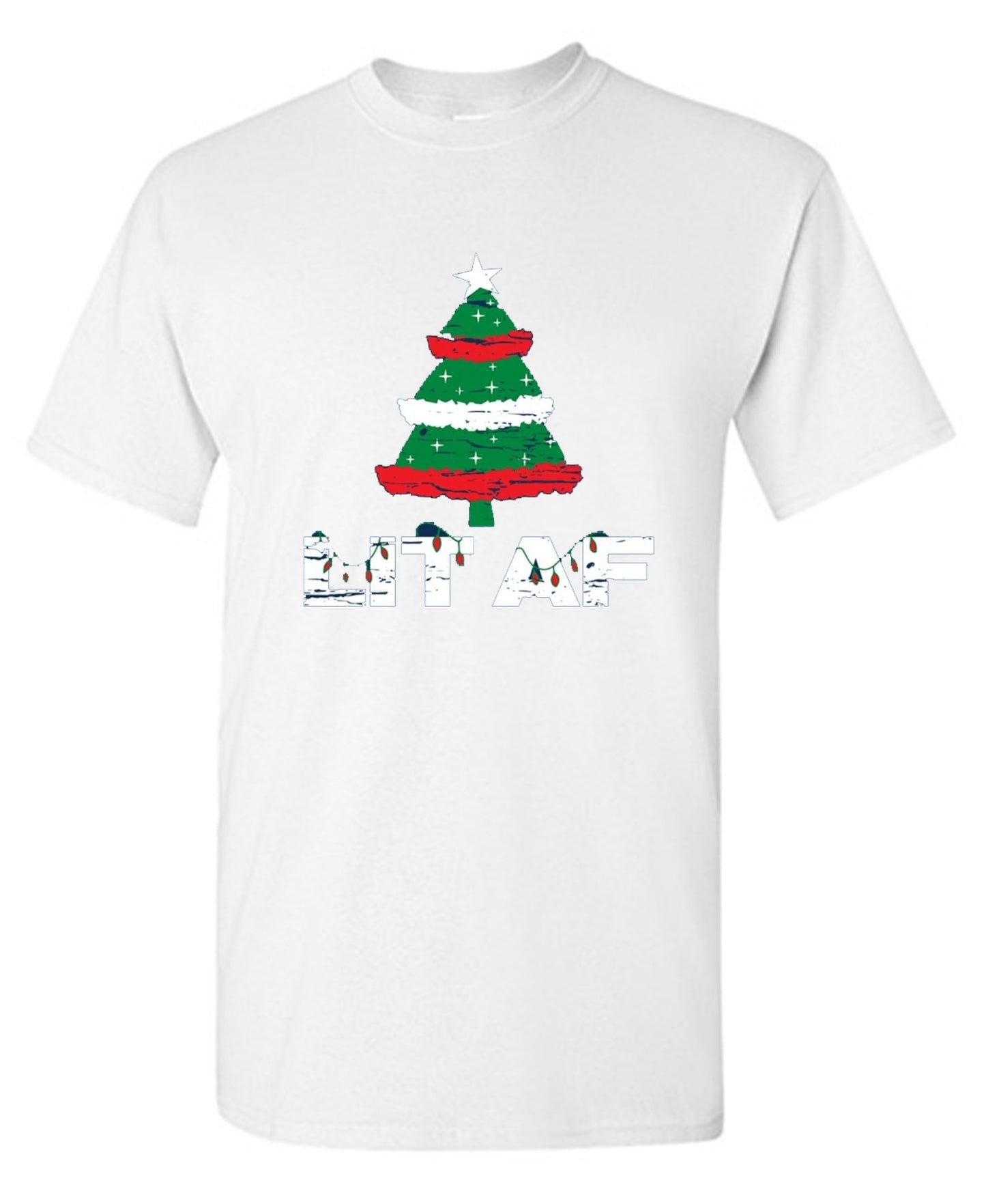 Funny T-Shirts design "Lit AF T-Shirt"