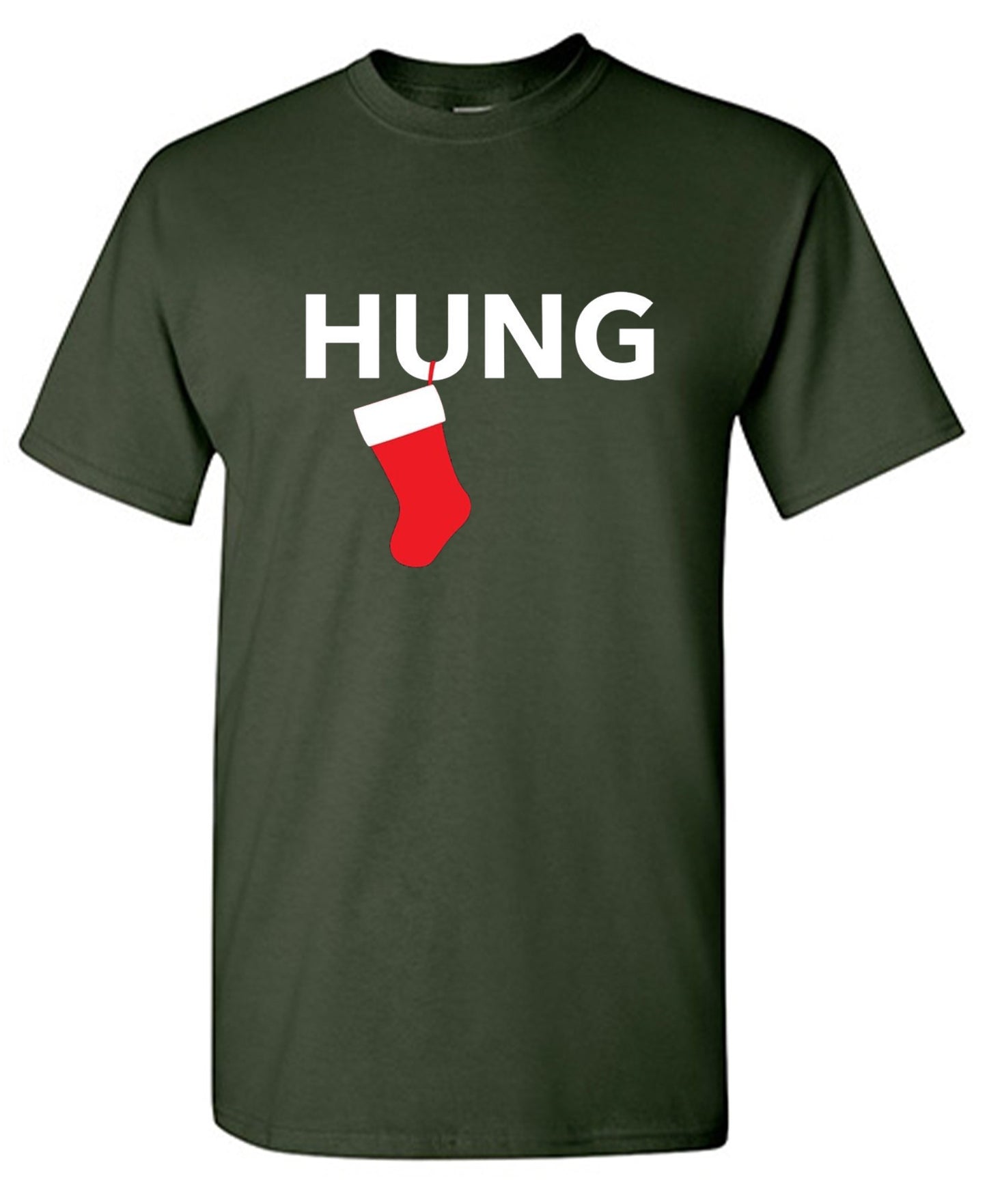 Funny T-Shirts design "Hung"