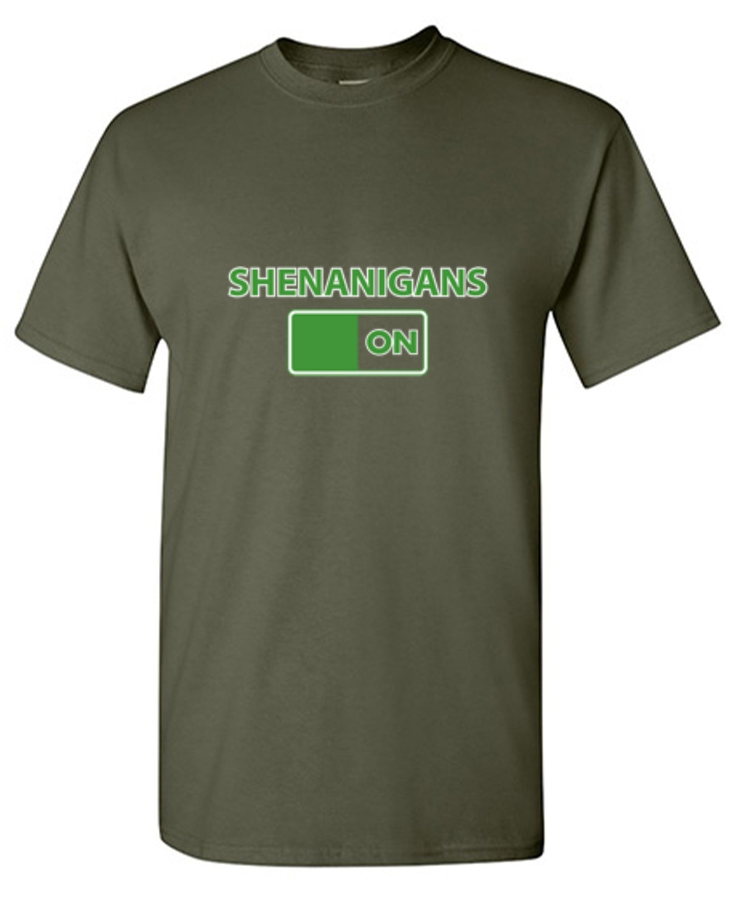 Funny T-Shirts design "Shenanigans On"