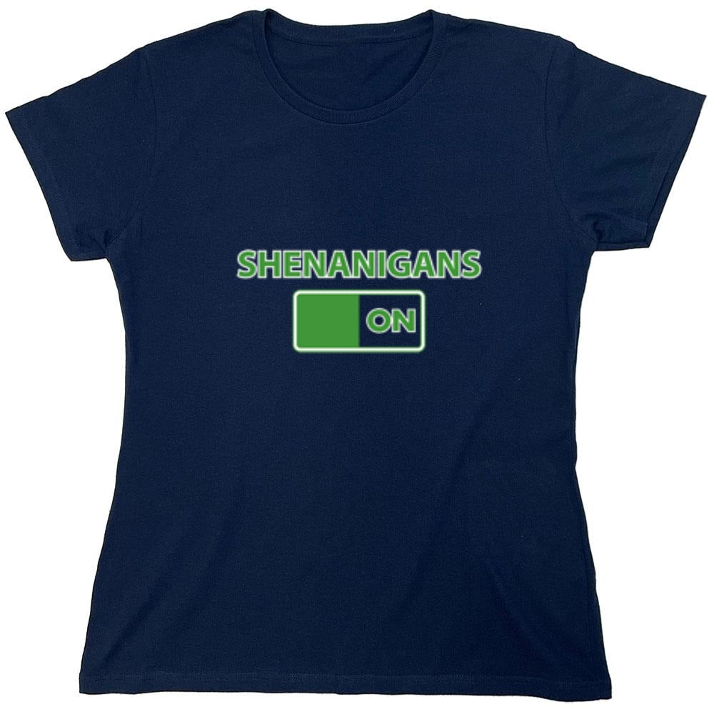 Funny T-Shirts design "Shenanigans On"
