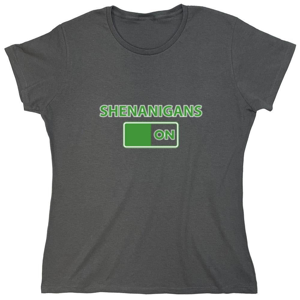 Funny T-Shirts design "Shenanigans On"