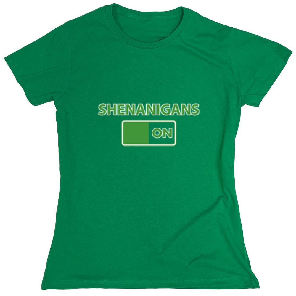 Funny T-Shirts design "Shenanigans On"