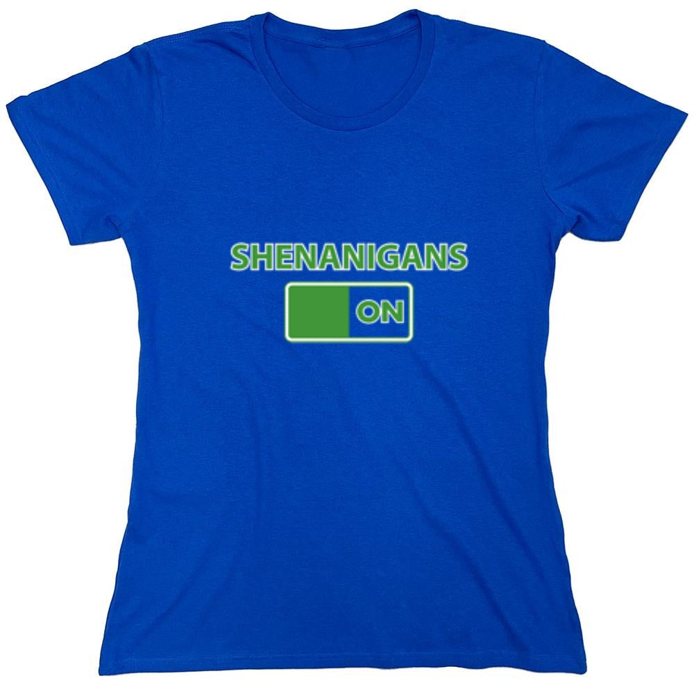 Funny T-Shirts design "Shenanigans On"