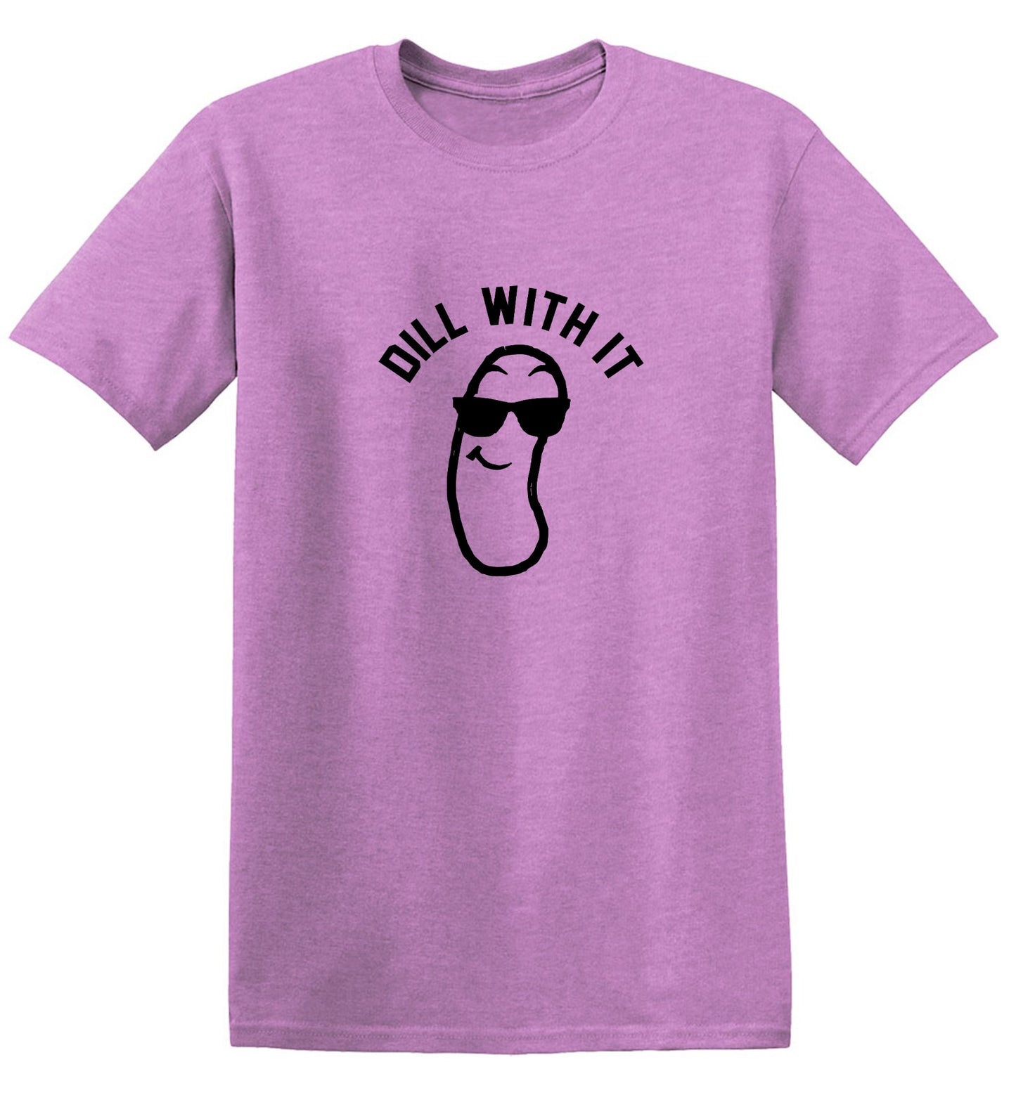 Funny T-Shirts design "Dill with it!"