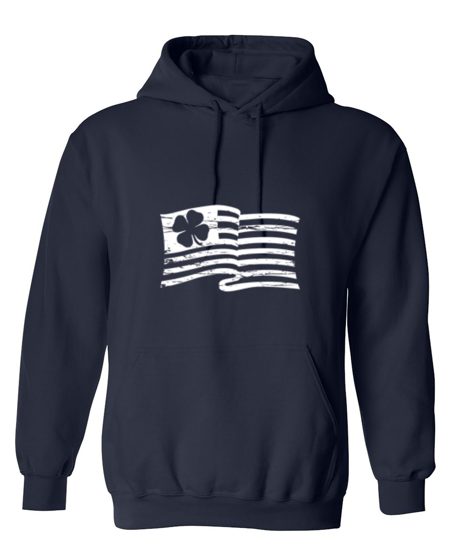 Funny T-Shirts design "Irish American Flag"