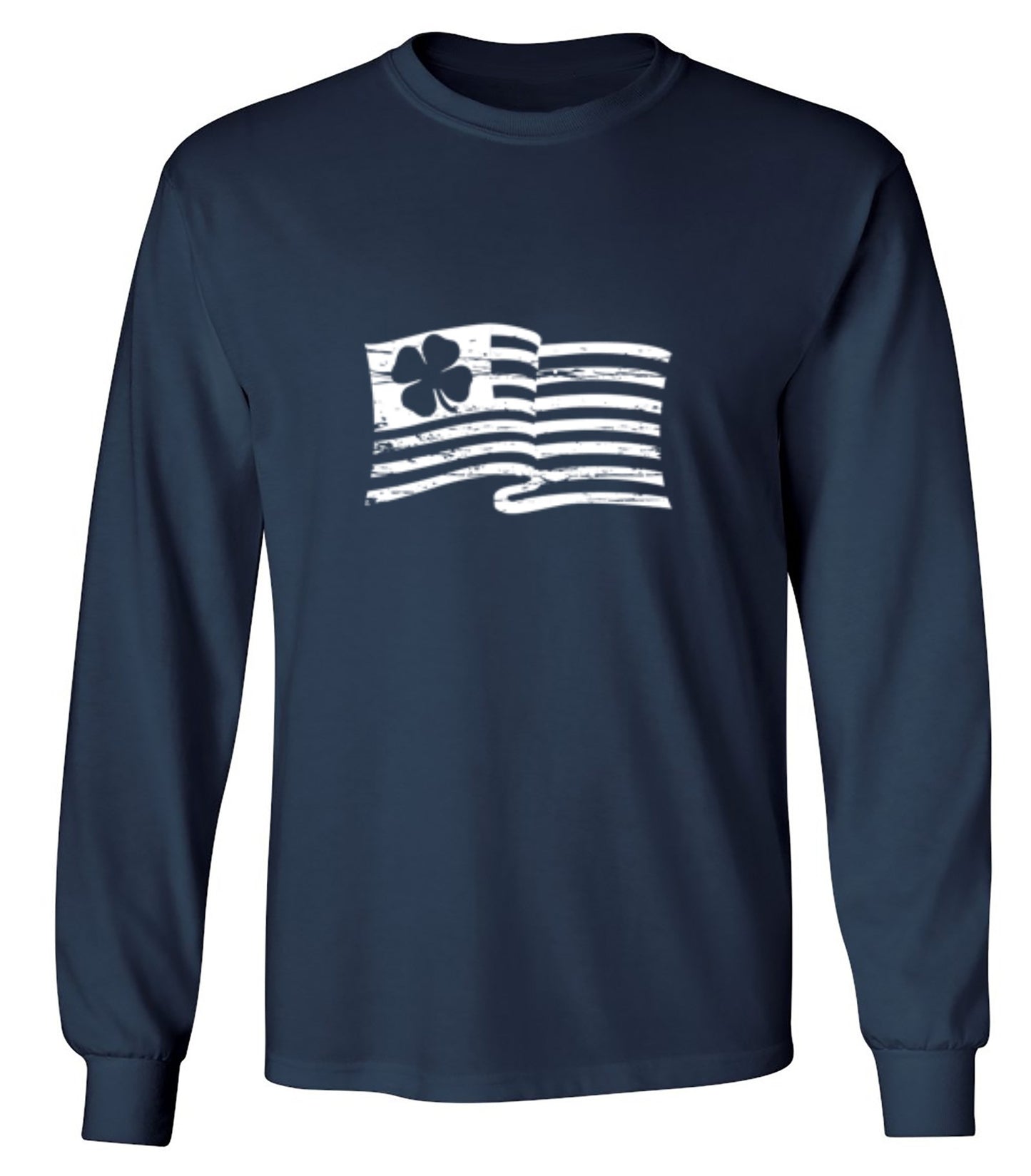 Funny T-Shirts design "Irish American Flag"