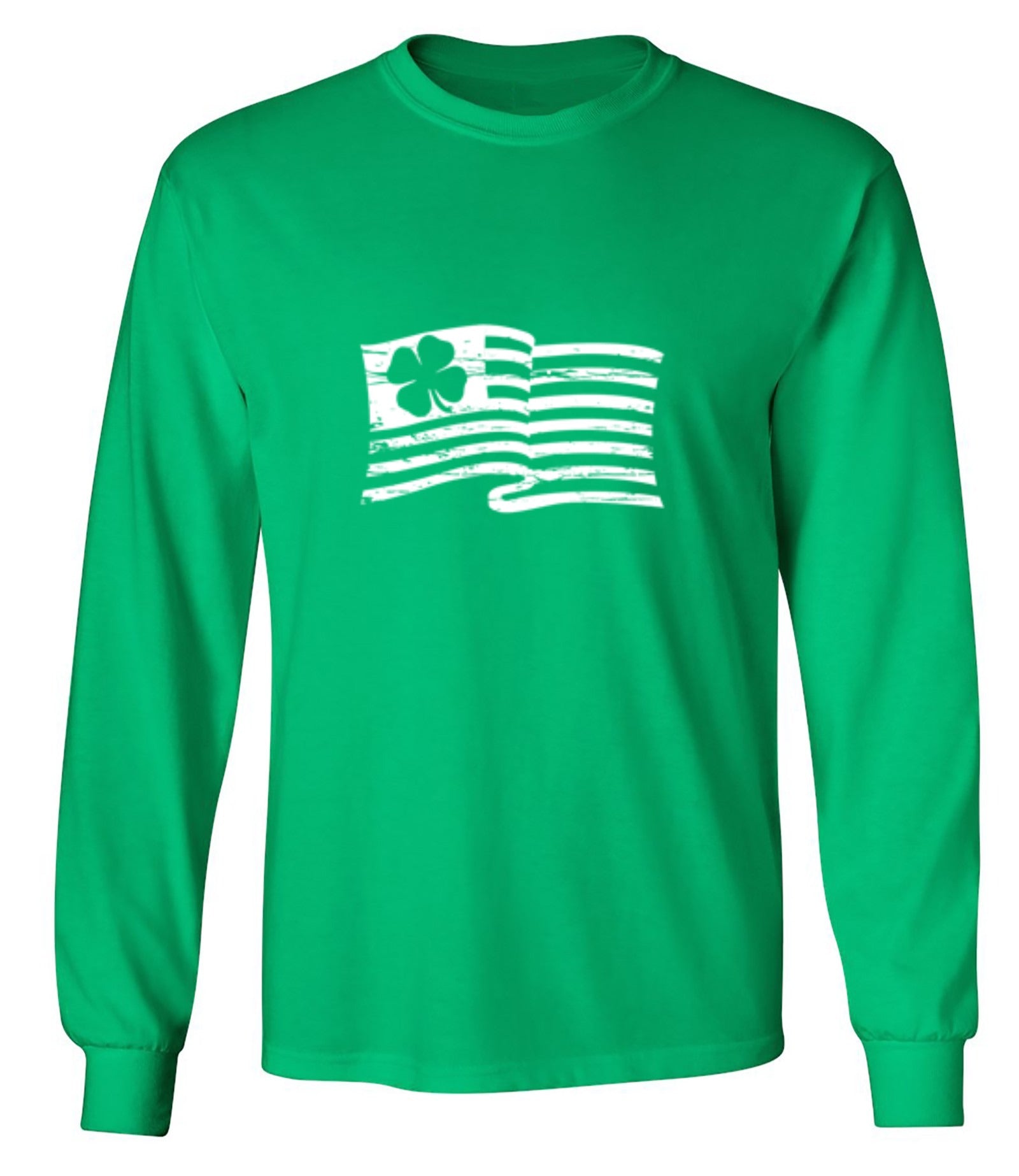 Funny T-Shirts design "Irish American Flag"