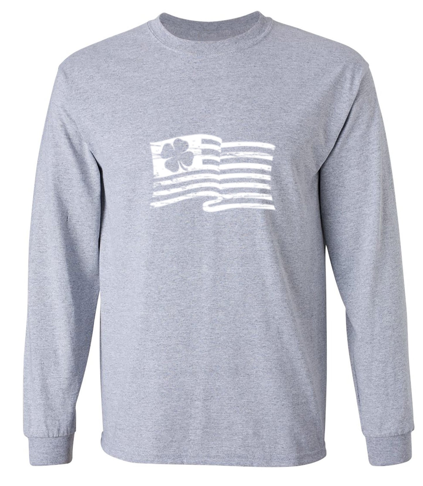 Funny T-Shirts design "Irish American Flag"