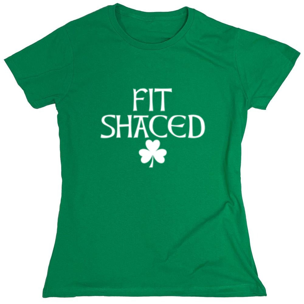 Funny T-Shirts design "Fit Shaced St. Patrick's Day"
