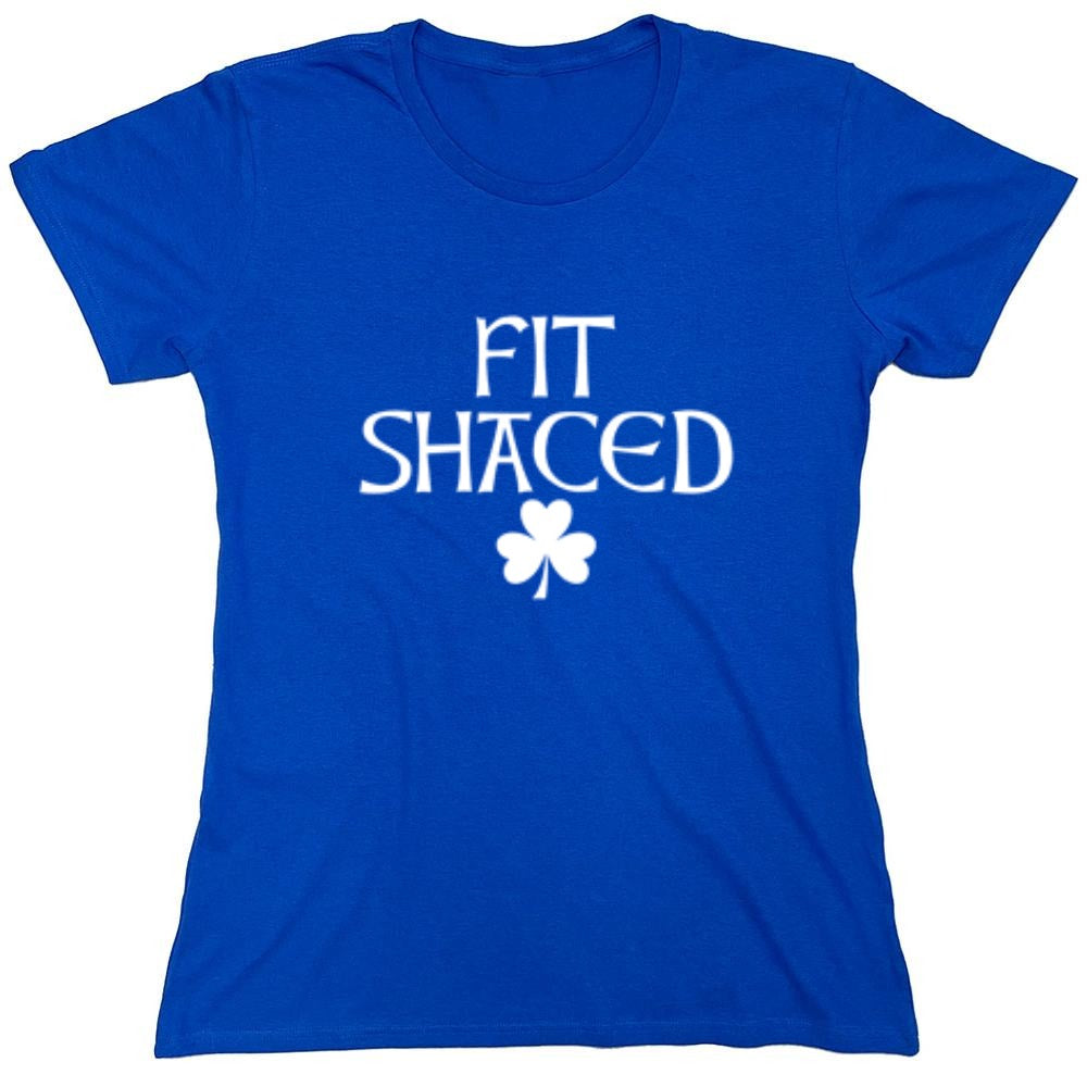 Funny T-Shirts design "Fit Shaced St. Patrick's Day"