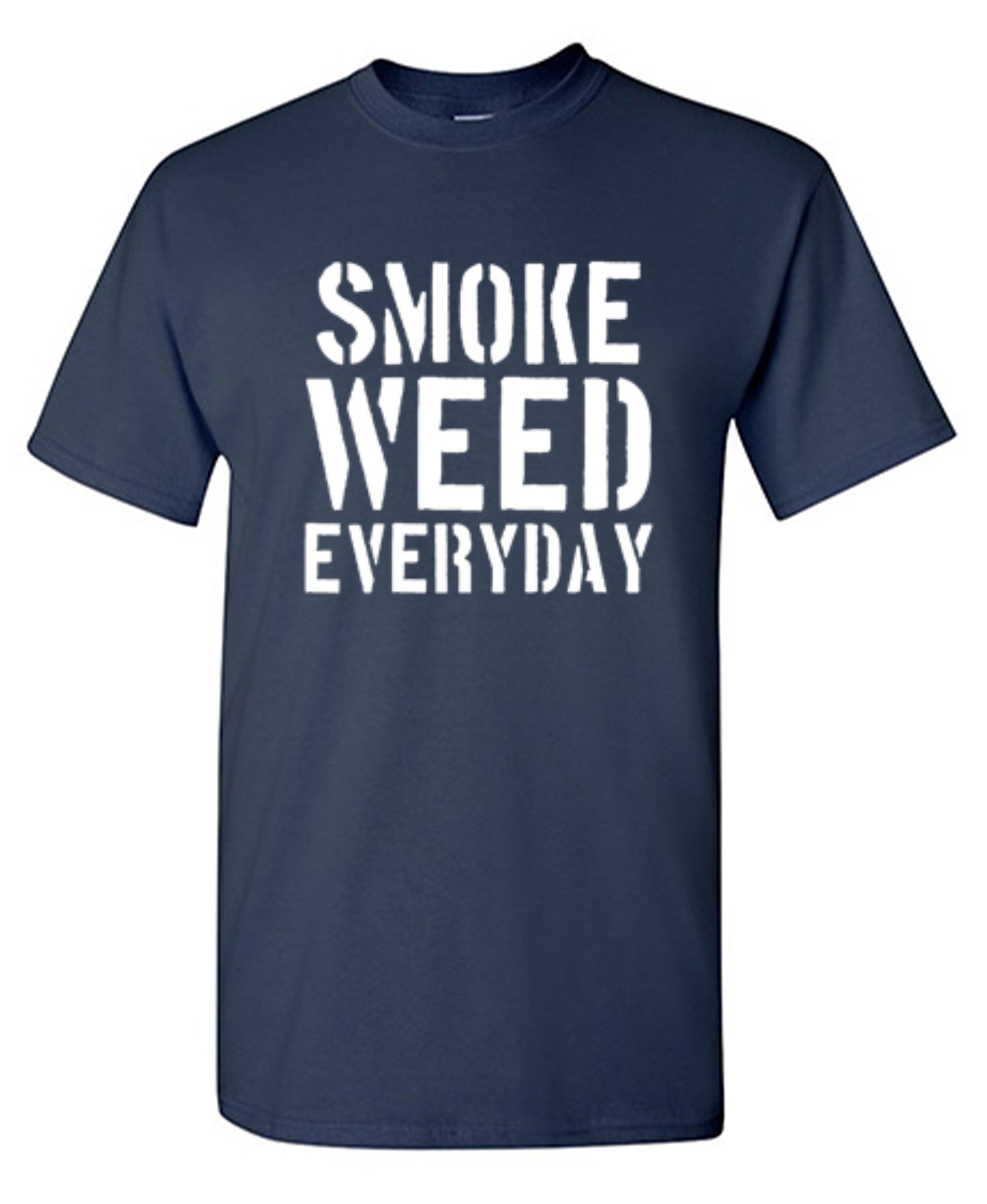 Funny T-Shirts design "Smoke Weed Everyday T-Shirt"