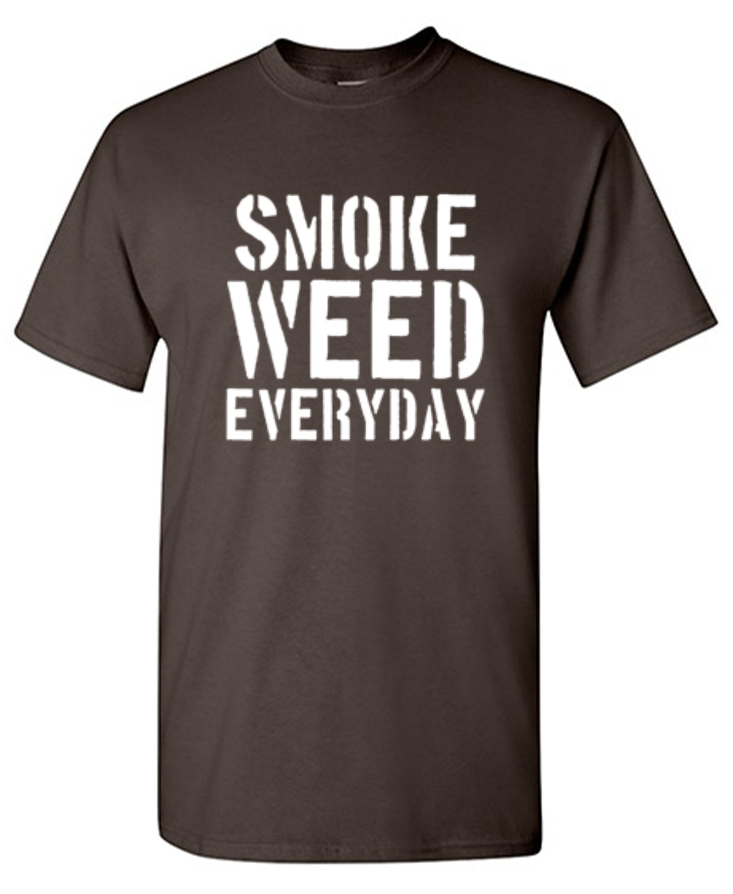 Funny T-Shirts design "Smoke Weed Everyday T-Shirt"