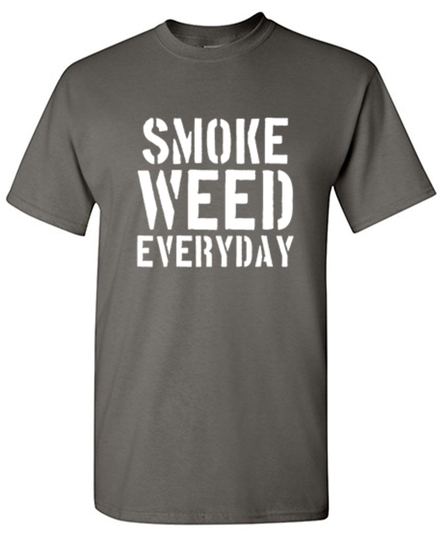 Funny T-Shirts design "Smoke Weed Everyday T-Shirt"