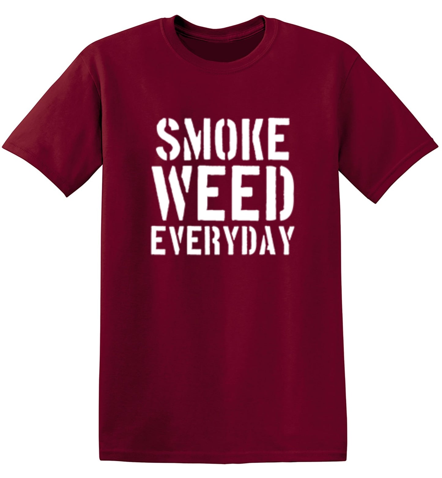 Funny T-Shirts design "Smoke Weed Everyday T-Shirt"