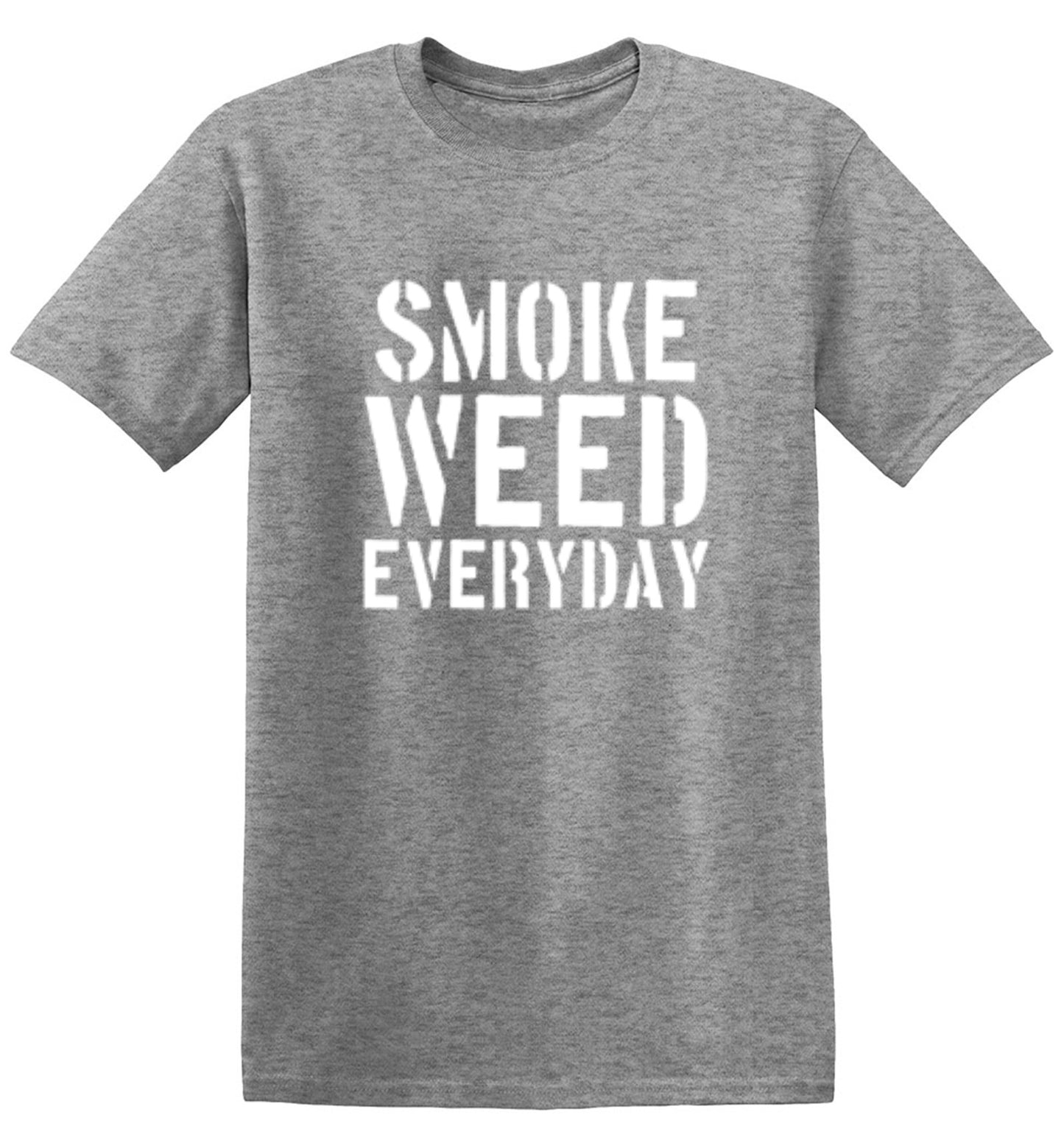 Funny T-Shirts design "Smoke Weed Everyday T-Shirt"