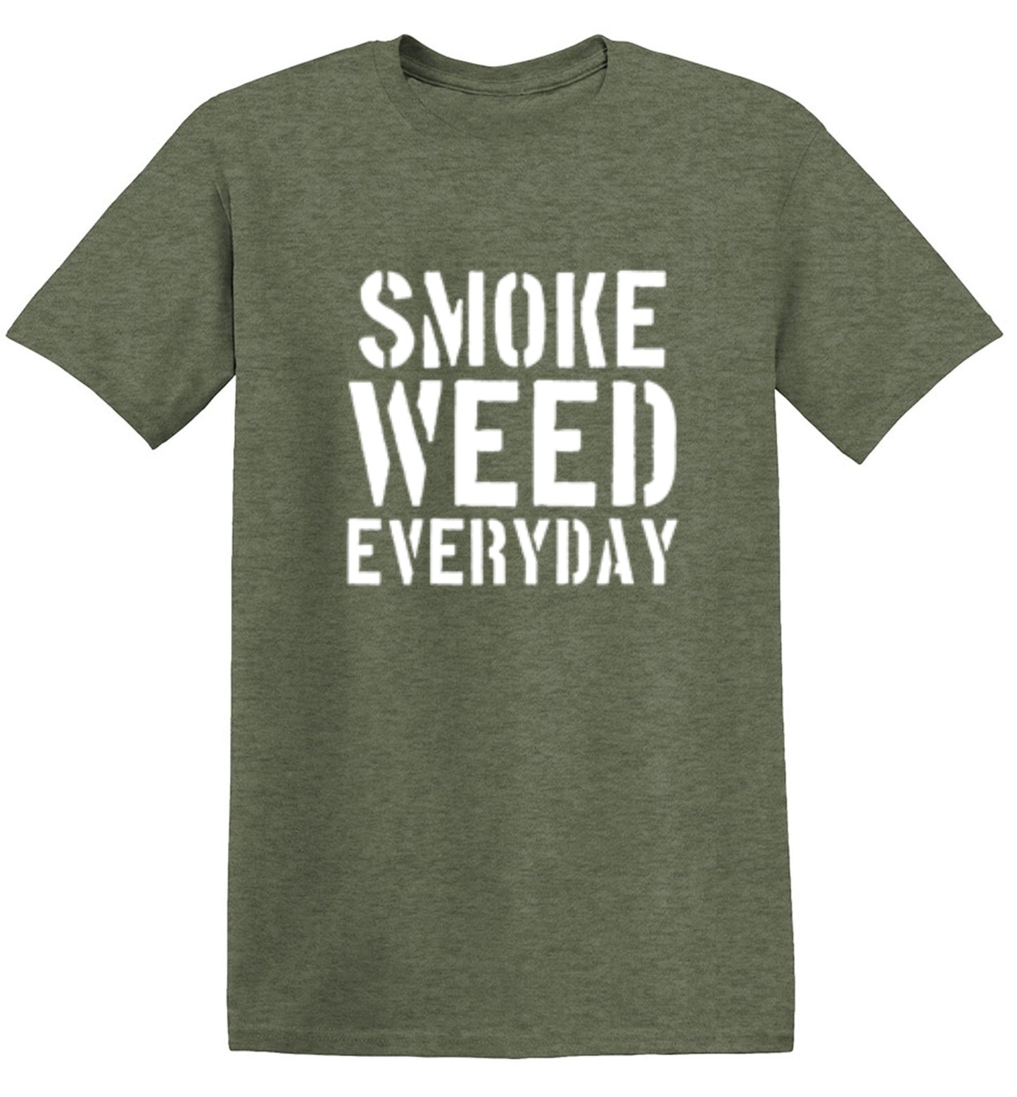 Funny T-Shirts design "Smoke Weed Everyday T-Shirt"