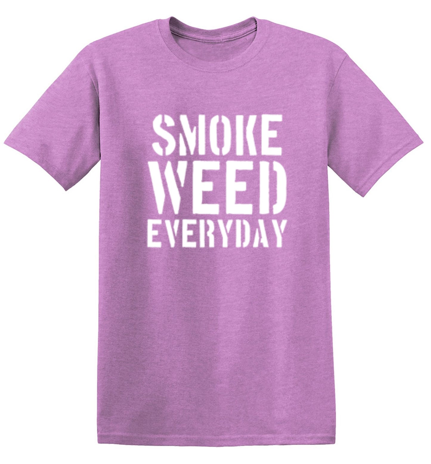 Funny T-Shirts design "Smoke Weed Everyday T-Shirt"